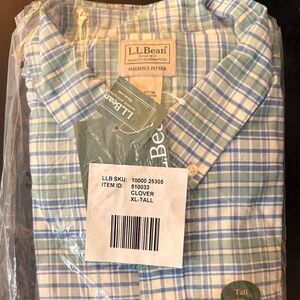 LL Bean Men’s XL Long Sleeve